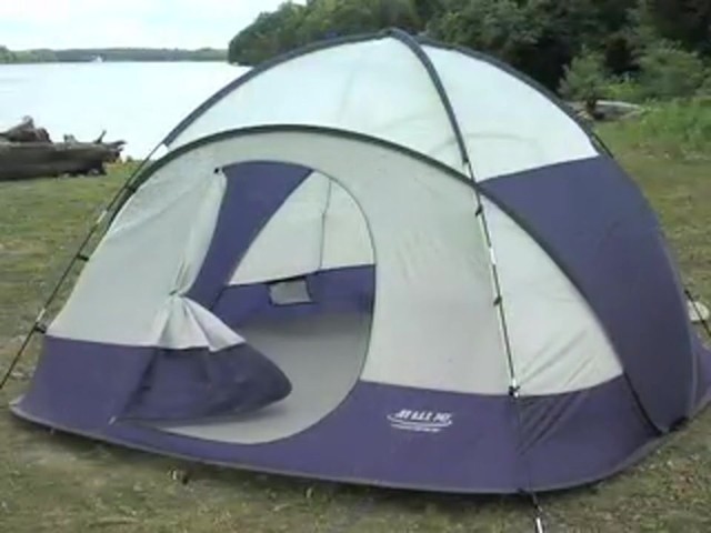 Jet S.E.T. 9x9' Tent Blue / White - image 7 from the video